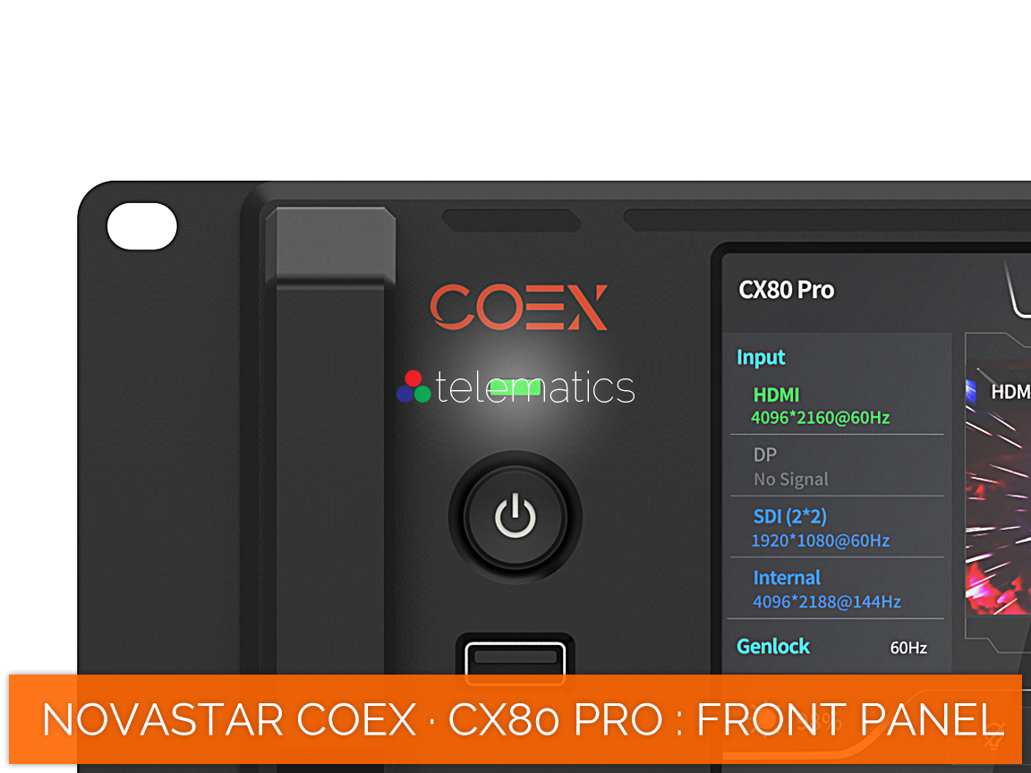 NovaStar COEX · CX80 Pro · status light