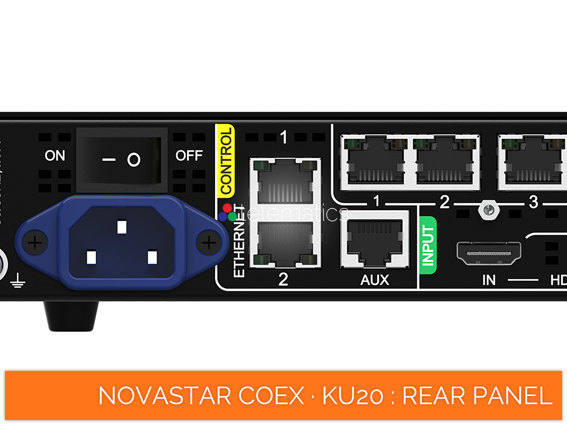NovaStar COEX · KU20 · Ethernet