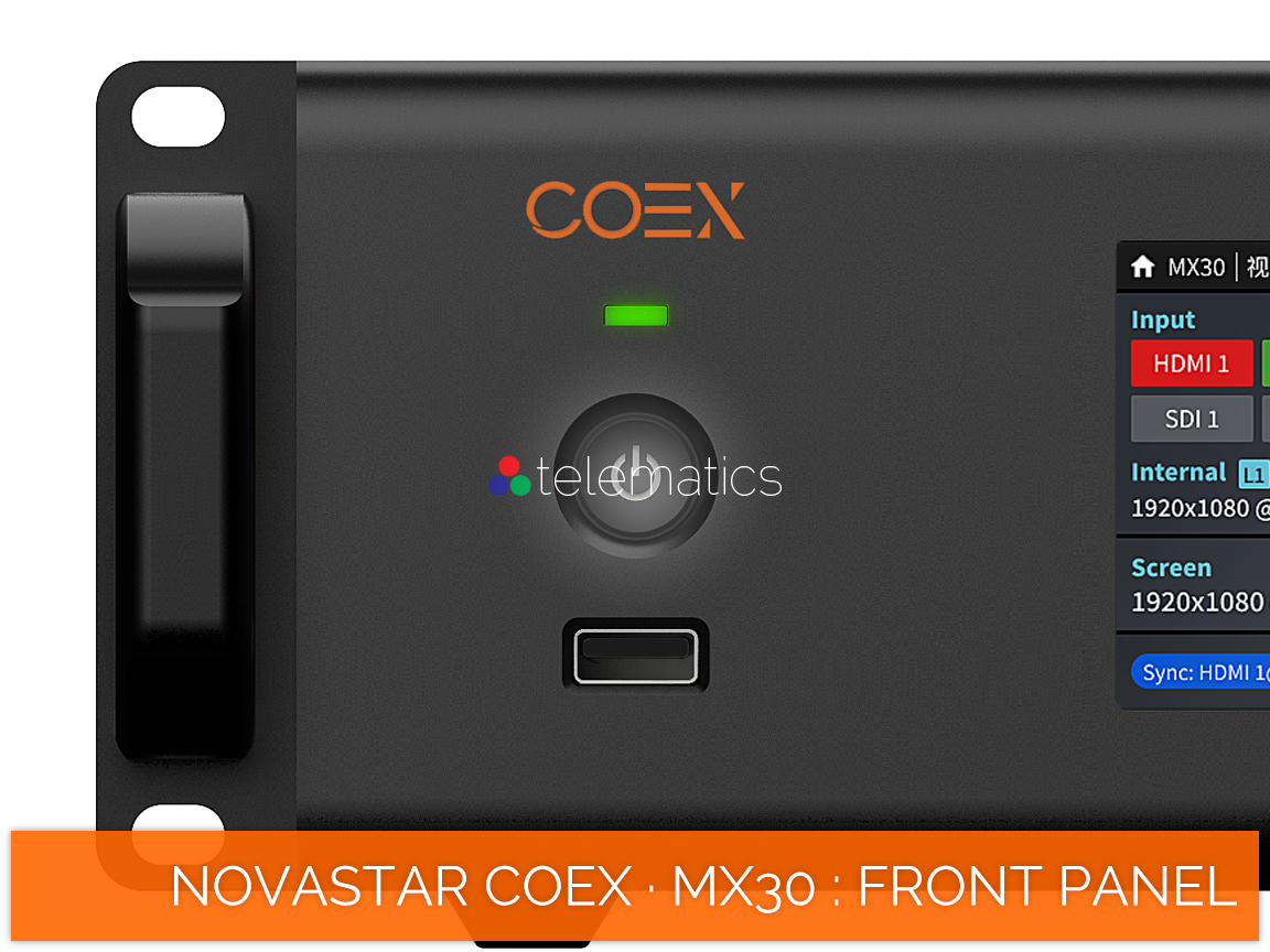 NovaStar COEX · MX30 · power button