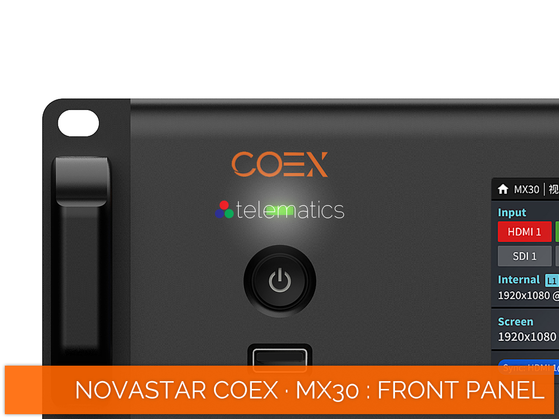 NovaStar COEX · MX30 · status light