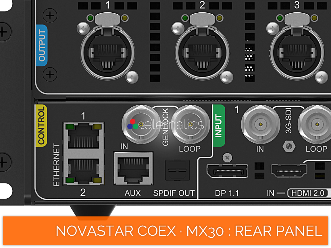 NovaStar COEX · MX30 · Genlock