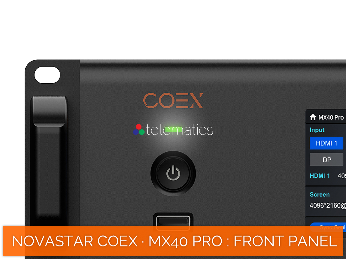 NovaStar COEX · MX40 Pro · status light