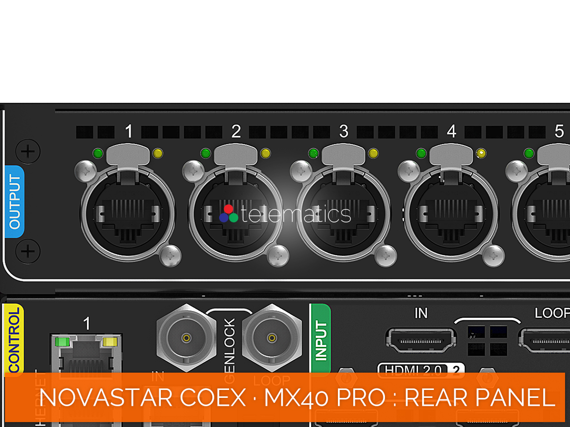 NovaStar COEX · MX40 Pro · Ethernet