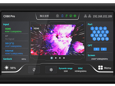 NovaStar COEX · CX80 Pro · direct view LED display · all in one controller · vision management platform · review · price · cost