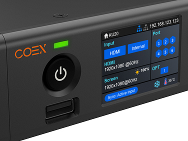NovaStar COEX · KU20 · direct view LED display · sending controller · vision management platform · review · price · cost