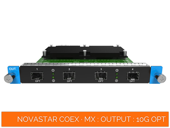 NovaStar COEX · MX_4*10G Fiber