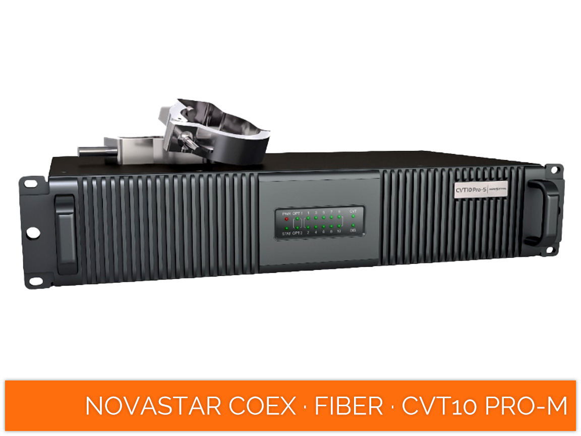 NovaStar COEX · Fiber · CVT10 Pro M