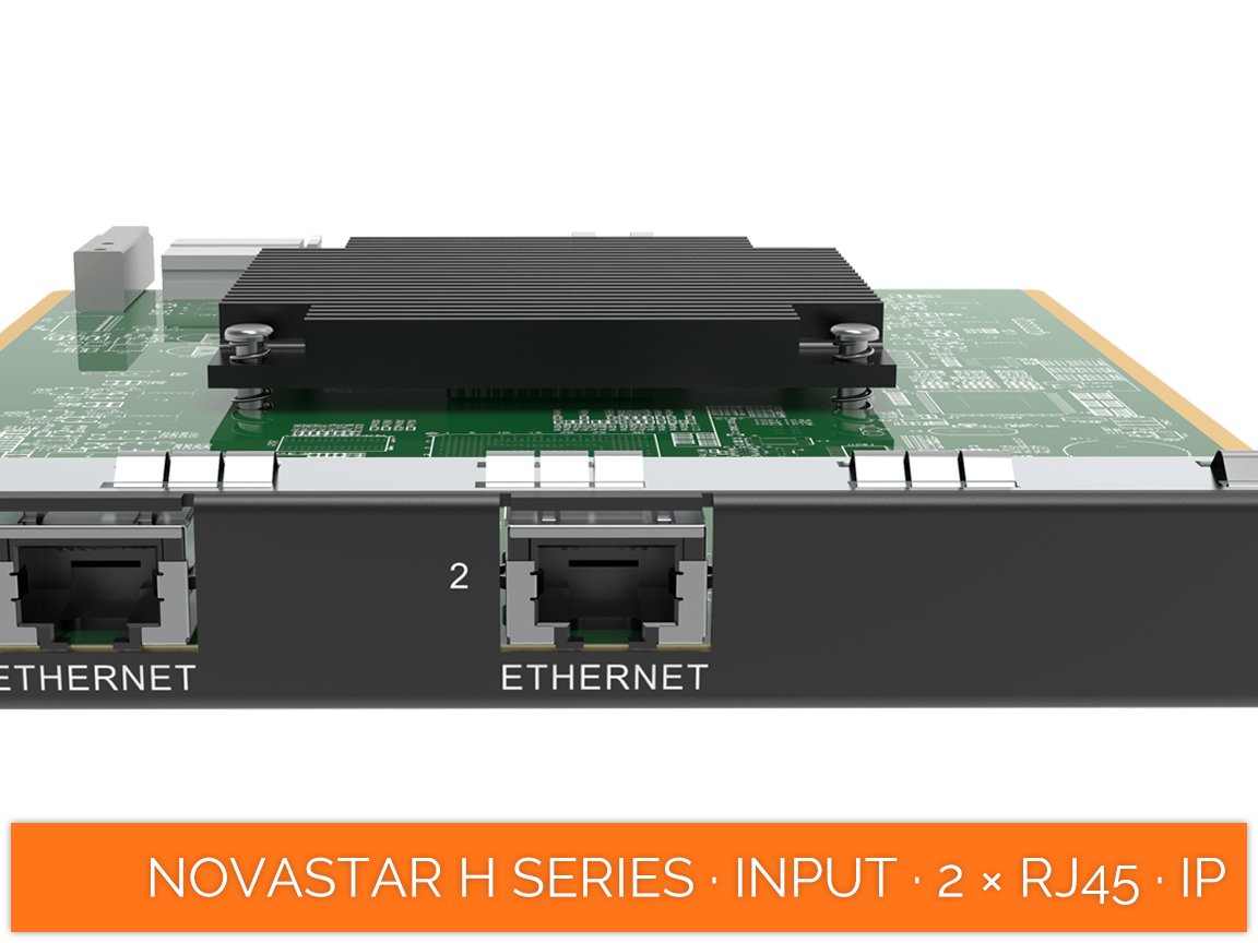 NovaStar COEX · H Series · input cards · 2 × rj45 · ip