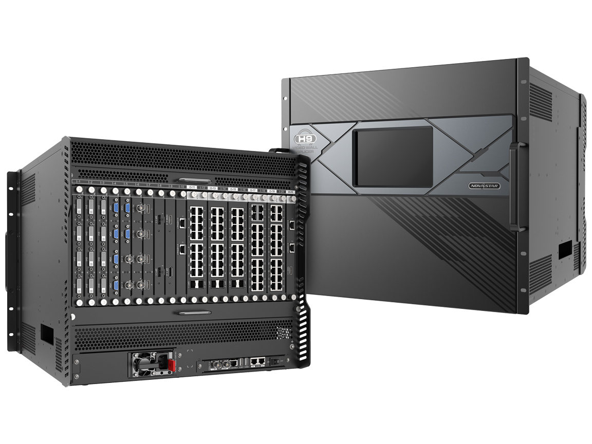 NovaStar · H Series · H9 · H9 Enhanced · LED control system · full grayscale · image booster · low latency · vision management platform software · review · price · cost